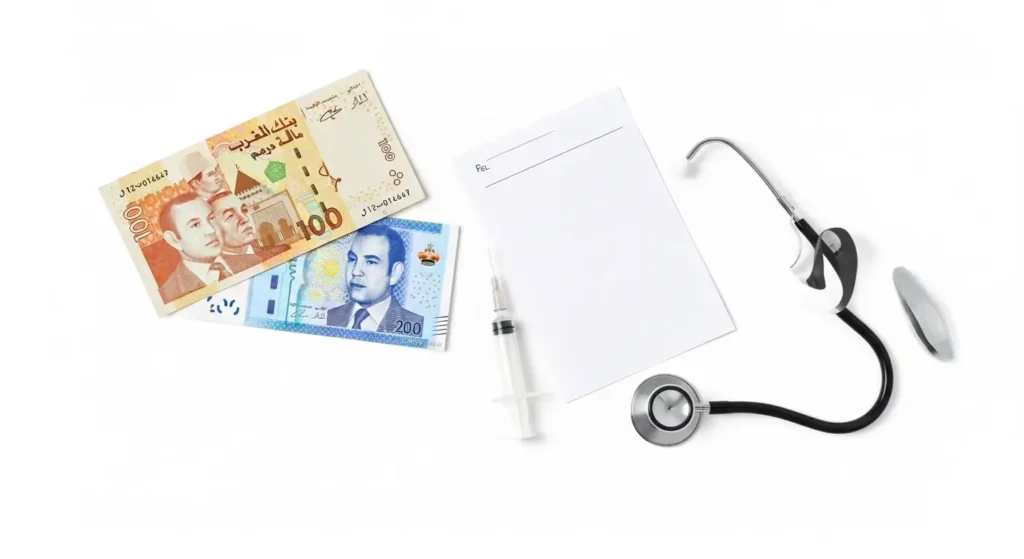 Prix du lavage oreille au Maroc en dirhams avec matériel médical